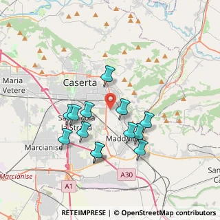 Mappa Via Claudio Coccia, 81100 Caserta CE, Italia (3.59462)
