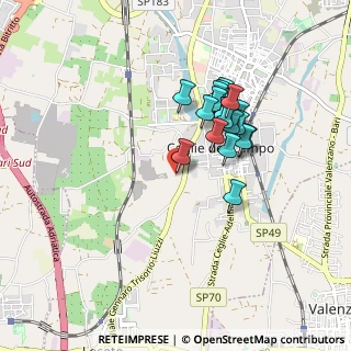 Mappa Strada del Chiancone, 70129 Bari BA, Italia (0.7865)