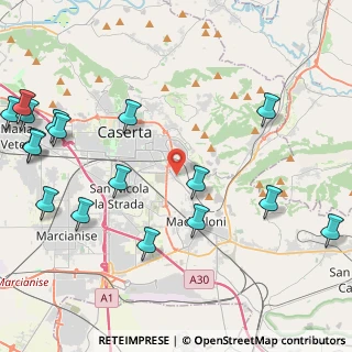 Mappa Via Gaetano Spagnolo, 81100 Caserta CE, Italia (6.14529)