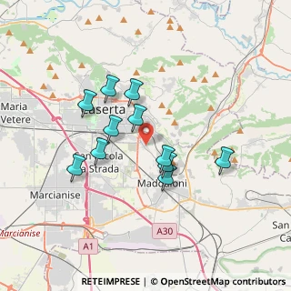 Mappa Via Gaetano Spagnolo, 81100 Caserta CE, Italia (3.23545)