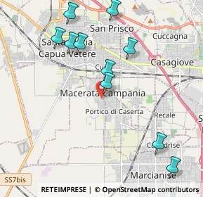 Mappa Via Edmondo de Amicis, 81047 Macerata Campania CE, Italia (2.59636)