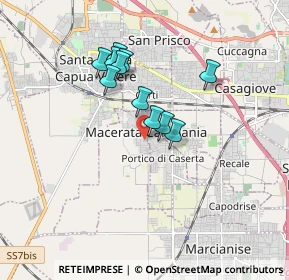 Mappa Via Edmondo de Amicis, 81047 Macerata Campania CE, Italia (1.46)