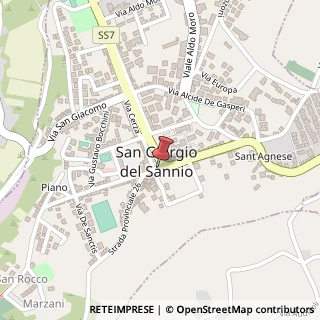 Mappa Piazza Risorgimento, 25, 82018 San Giorgio del Sannio, Benevento (Campania)