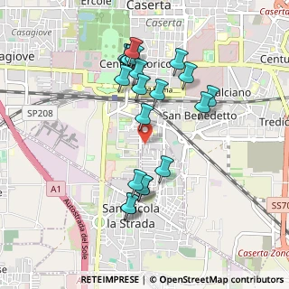 Mappa Via G. Carducci, 81100 Caserta CE, Italia (0.976)