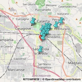 Mappa Via Piave, 81100 Caserta CE, Italia (1.225)