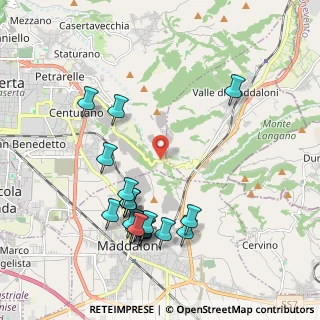Mappa Via Giuseppe Impastato, 81100 Caserta CE, Italia (2.3185)