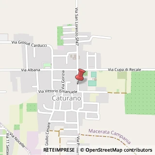 Mappa Via San Lorenzo, 3, 81047 Macerata Campania, Caserta (Campania)