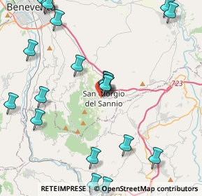 Mappa Via San Francesco, 82018 San Giorgio del Sannio BN, Italia (5.662)