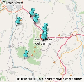 Mappa Via San Francesco, 82018 San Giorgio del Sannio BN, Italia (2.97273)