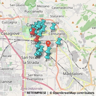 Mappa Via Learco Guerra, 81100 Caserta CE, Italia (1.54)