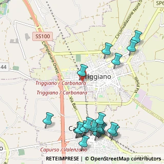 Mappa Via Trieste, 70019 Triggiano BA, Italia (1.487)