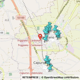 Mappa Via Trieste, 70019 Triggiano BA, Italia (0.8775)