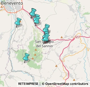 Mappa Viale Carlo Spinelli, 82018 San Giorgio del Sannio BN, Italia (3.07455)
