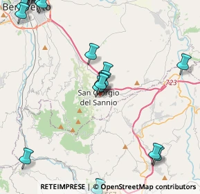 Mappa Viale Carlo Spinelli, 82018 San Giorgio del Sannio BN, Italia (6.432)