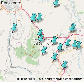 Mappa Viale Carlo Spinelli, 82018 San Giorgio del Sannio BN, Italia (4.561)