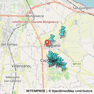 Mappa Via Trento, 70019 Triggiano BA, Italia (1.7825)