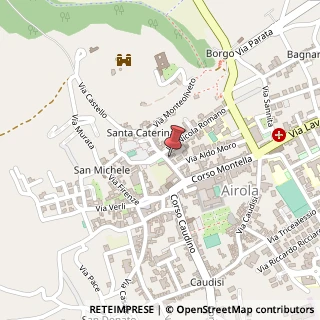 Mappa Via Monteoliveto, 82011 Airola, Benevento (Campania)
