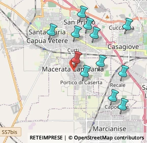 Mappa Macerata Campania, 81047 Macerata Campania CE, Italia (2.16917)