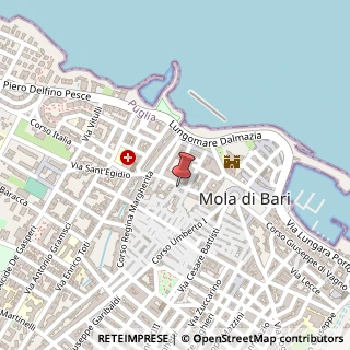 Mappa Via Van Westerhout, 48, 70042 Mola di Bari, Bari (Puglia)