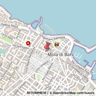 Mappa Via Van Westerhout, 29, 70042 Mola di Bari, Bari (Puglia)
