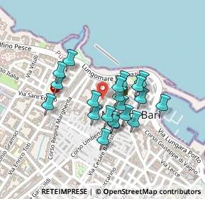 Mappa Via Van Westerhout, 70042 Bari BA, Italia (0.1805)