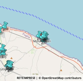 Mappa Via Buttaro Fratelli, 70042 Mola di Bari BA, Italia (5.957)