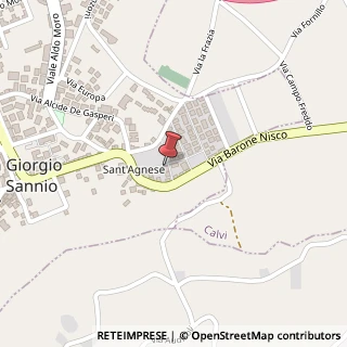 Mappa Via Michele Bocchini, 6, 82018 San Giorgio del Sannio BN, Italia, 82018 Calvi, Benevento (Campania)