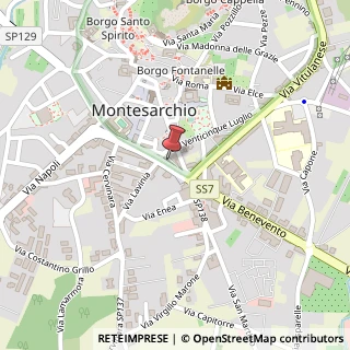 Mappa Via Giovanni Amendola, 12, 82016 Montesarchio, Benevento (Campania)