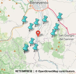 Mappa Via Quadriello, 82010 Sant'Angelo a Cupolo BN, Italia (3.59909)