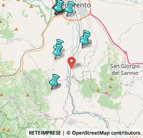 Mappa Via Quadriello, 82010 Sant'Angelo a Cupolo BN, Italia (4.47)