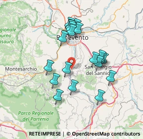 Mappa Via Quadriello, 82010 Sant'Angelo a Cupolo BN, Italia (7.0025)