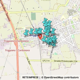 Mappa Via Don Luigi Sturzo, 70019 Triggiano BA, Italia (0.29)