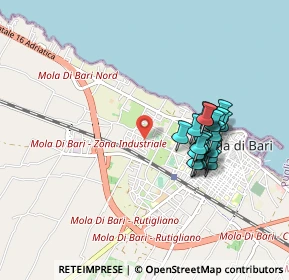 Mappa Via Rota Nino, 70042 Mola di Bari BA, Italia (0.871)