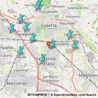 Mappa Via Salerno, 81100 Caserta CE, Italia (2.61545)