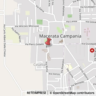 Mappa Via Roma, 7, 81047 Macerata Campania, Caserta (Campania)