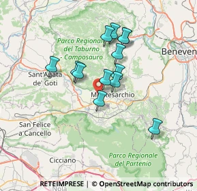 Mappa Strada Acquaviva, 82016 Montesarchio BN, Italia (6.09308)