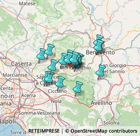 Mappa Strada Acquaviva, 82016 Montesarchio BN, Italia (8.5315)