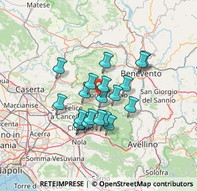 Mappa Strada Acquaviva, 82016 Montesarchio BN, Italia (11.0585)