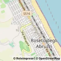 Map Roseto degli Abruzzi
