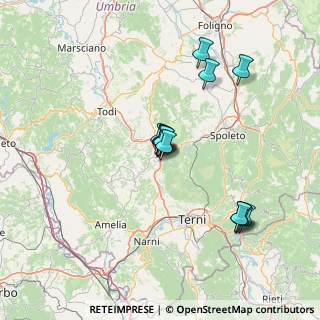Mappa SS3bis, 05021 Acquasparta TR, Italia (12.72077)