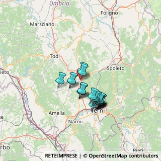 Mappa Via Tiberina, 05021 Acquasparta TR, Italia (10.9435)