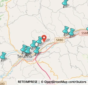 Mappa Via San Marco, 64100 Teramo TE, Italia (4.79727)