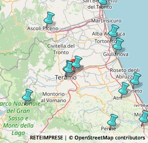 Mappa Via San Marco, 64100 Teramo TE, Italia (20.66667)