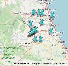 Mappa Via San Marco, 64100 Teramo TE, Italia (9.75429)
