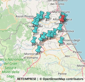 Mappa Via San Marco, 64100 Teramo TE, Italia (12.065)
