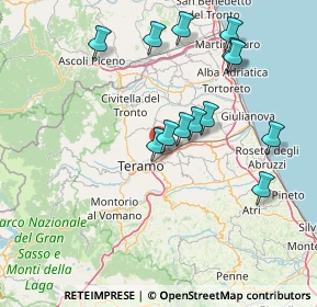 Mappa Via San Marco, 64100 Teramo TE, Italia (15.51231)