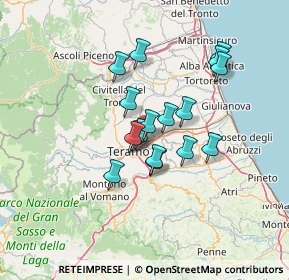 Mappa Via San Marco, 64100 Teramo TE, Italia (10.64882)