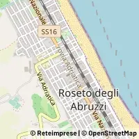 Kaart Roseto degli Abruzzi