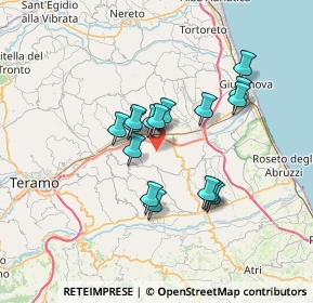 Mappa Via Campiglio, 64020 Castellalto TE, Italia (5.70375)