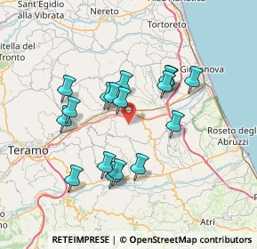 Mappa Via Campiglio, 64020 Castellalto TE, Italia (6.58)